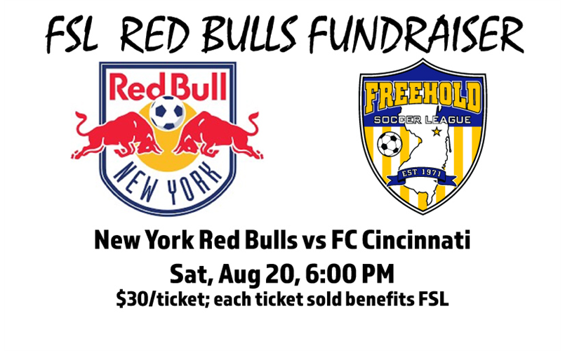 Freehold Soccer NY Red Bulls Fundraiser!