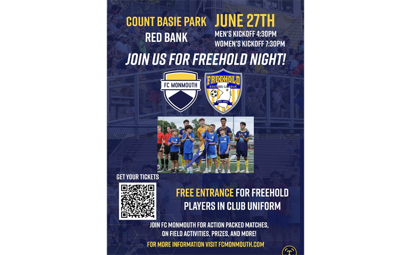 Scan QR code for tickets. Use freeholdsl at checkout! 